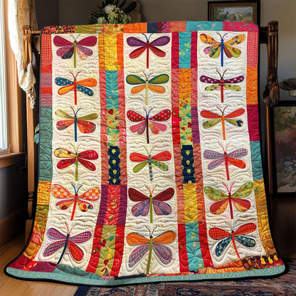 Patchwork Dragonfly WJ1109007CL Quilt