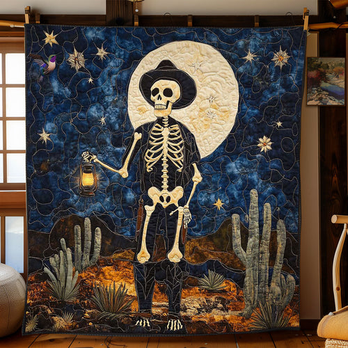 Mystic Skeleton Cowboy WN0411039CL Quilt