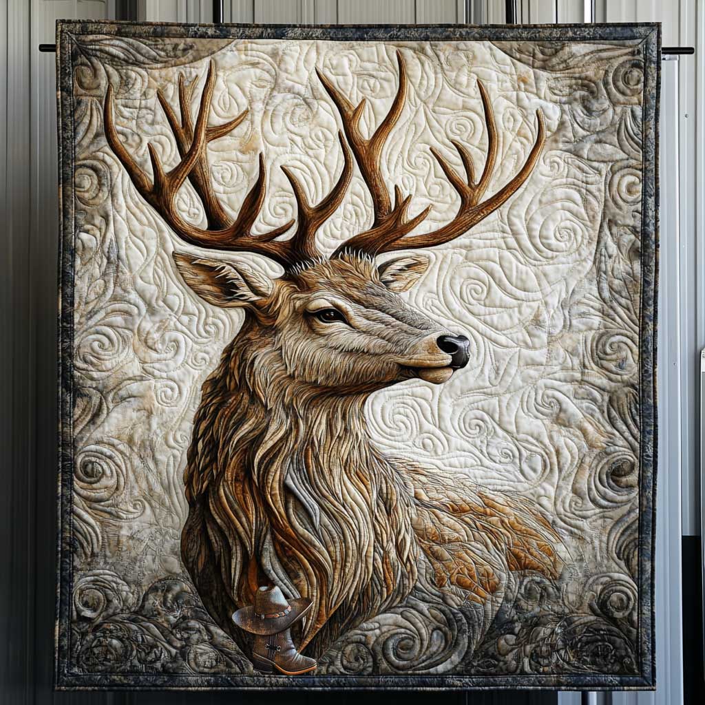 Mysterious Stag WP1812023CL Quilt