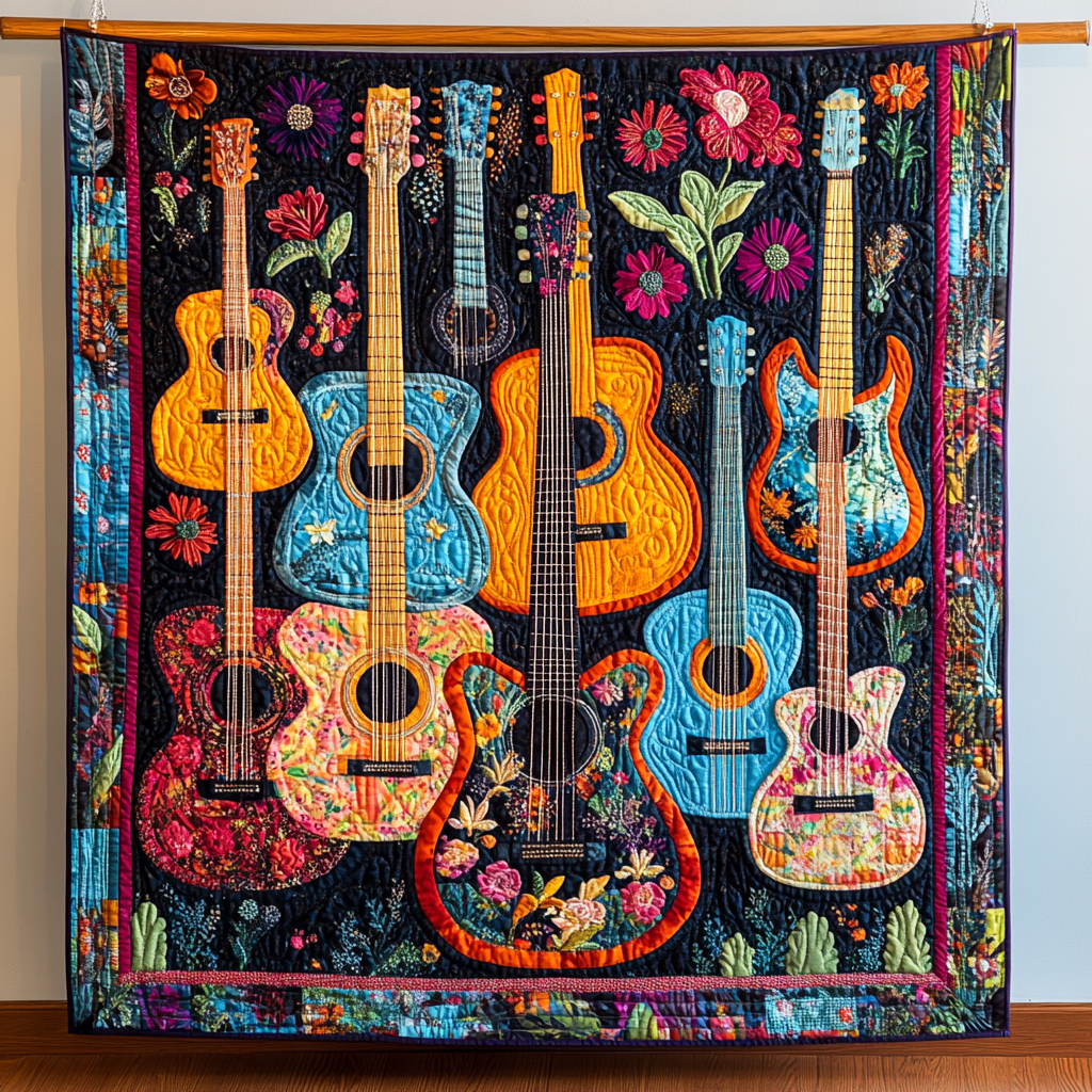 Colorful Collection Guitars WG1301009CL Quilt