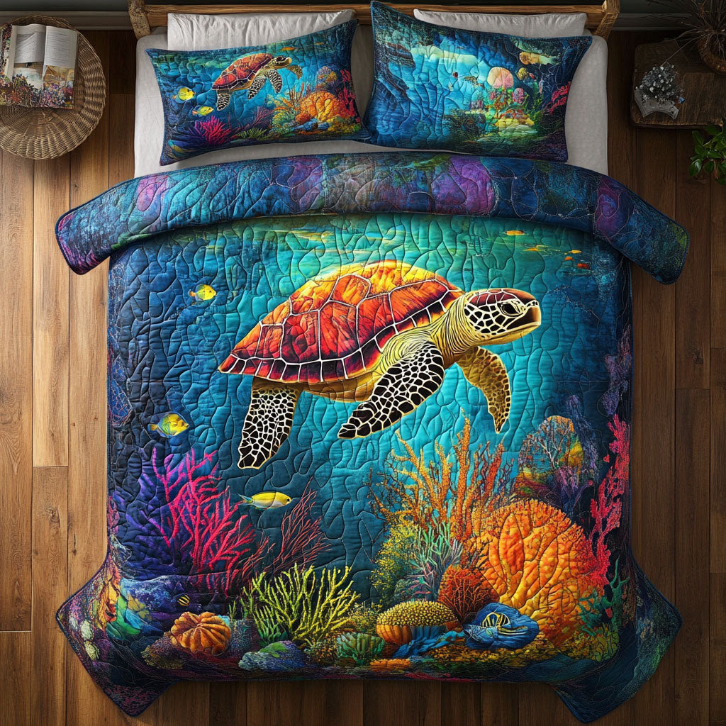 Sea Turtle WT0703064CL Duvet Cover Set