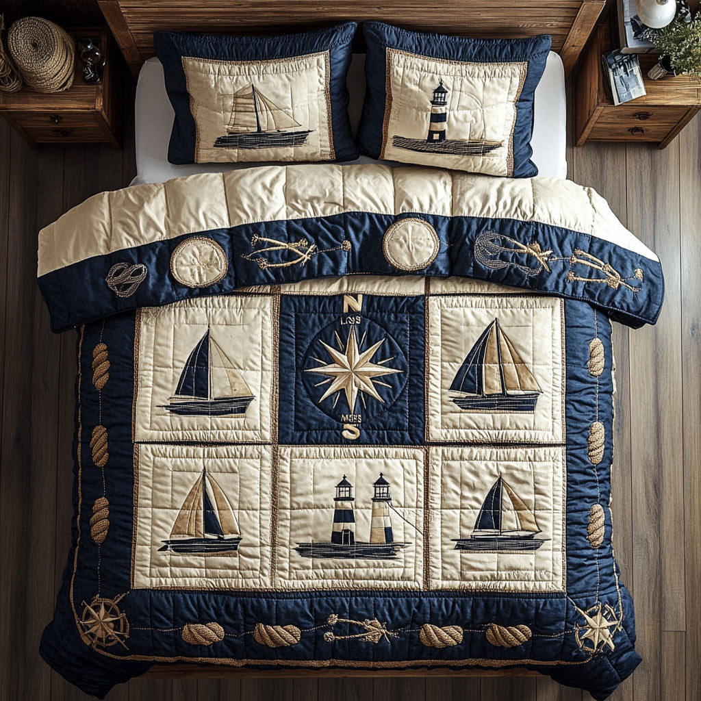 Nautical Beacon CP2508031CL Duvet Cover Set