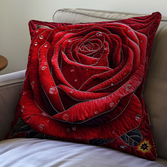 Red Rose WY2911076CL Quilt Pillow Case