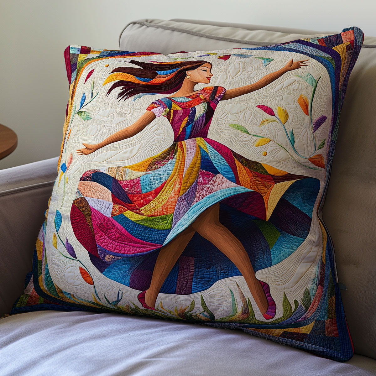 Woman Dancing WX1401110CL Quilt Pillow Case