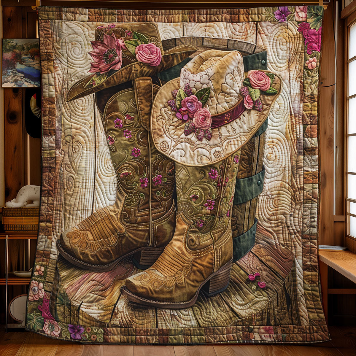 Western Boots WX0201043CL Quilt