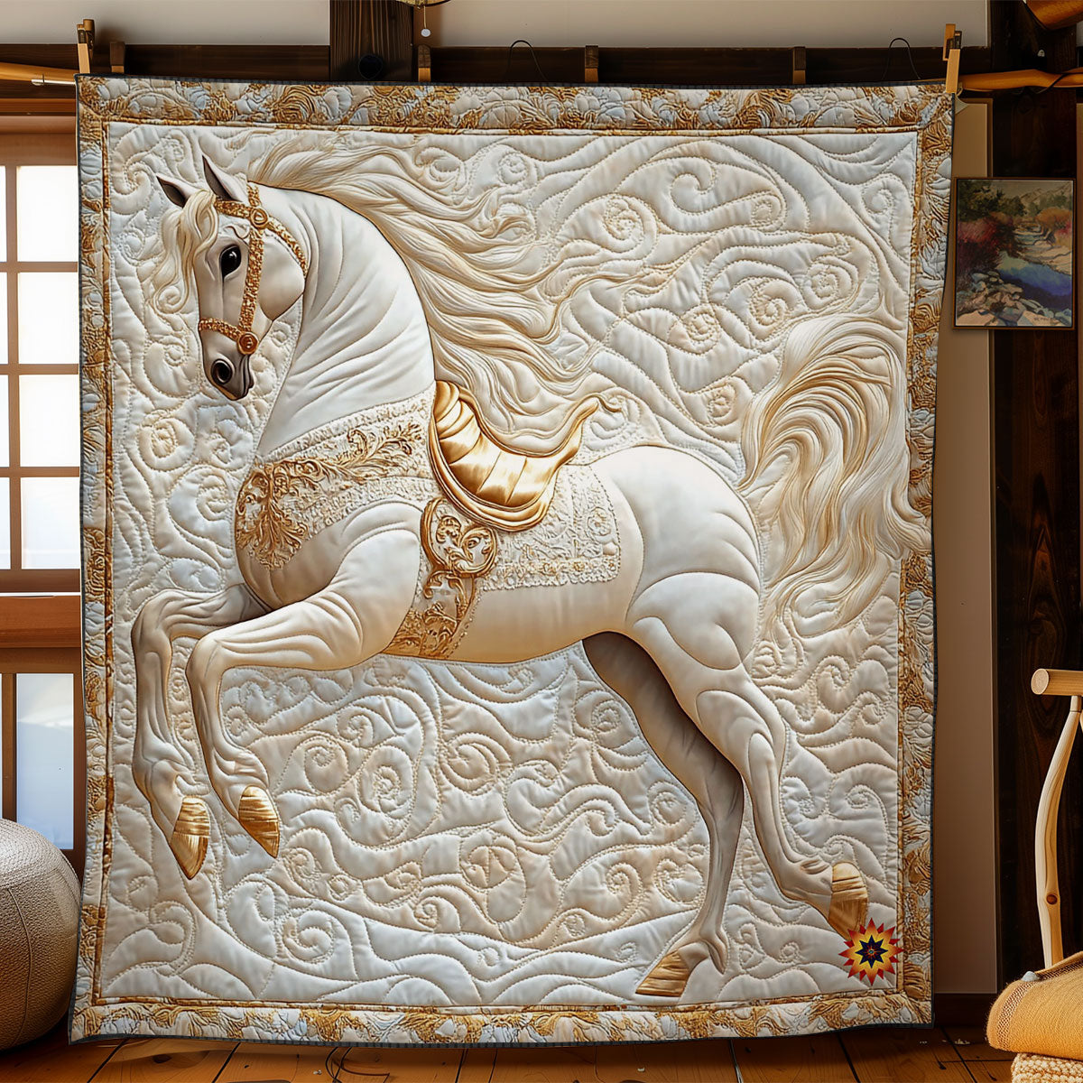 Horse WY2311004CL Quilt