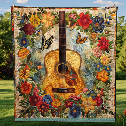 Flower Guitar WJ1109005CL Quilt