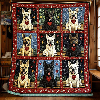 Sincere Bulldog WP1309001CL Quilt