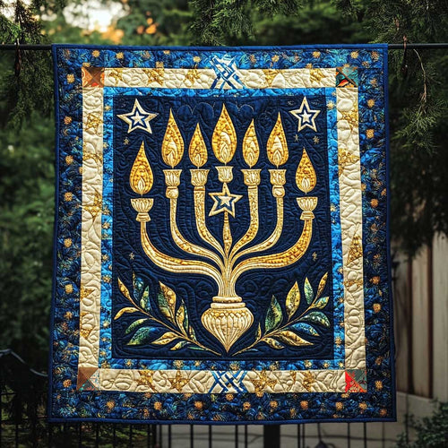 Hanukkah Candlelit Moments WN0910050CL Quilt