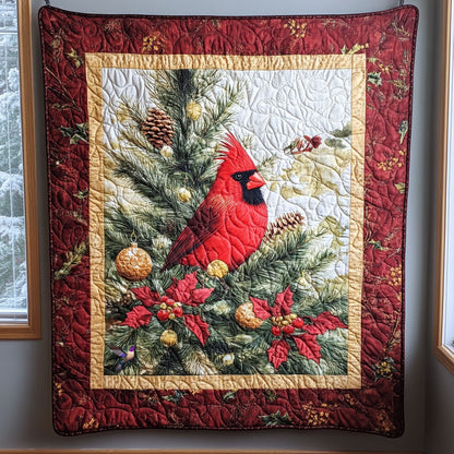 Christmas Of Bird WY2810010CL Quilt