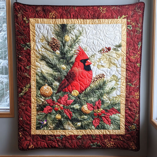 Christmas Of Bird WY2810010CL Quilt