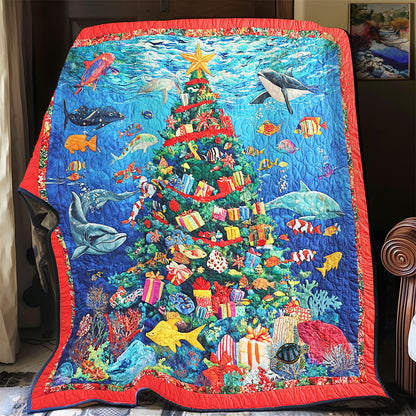 Ocean Christmas Tree WY1311006CL Quilt