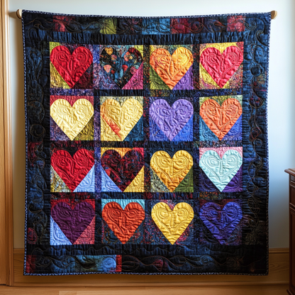 Hearts WG1001020CL Quilt