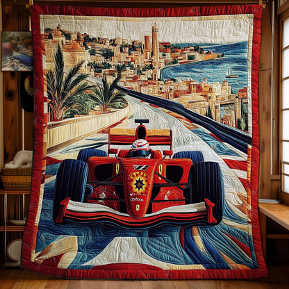 F1 Car WY0712042CL Quilt