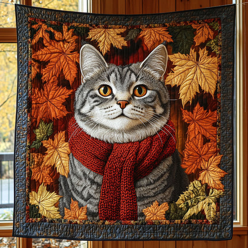 Snuggle Tabby Cat CW2306041CL Quilt