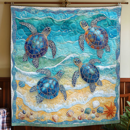 Turtle Sea WX1612039CL Quilt