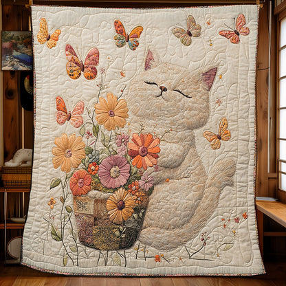 Blooming Cat XB1203007CL Quilt