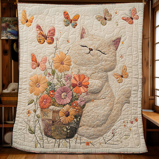 Blooming Cat XB1203007CL Quilt