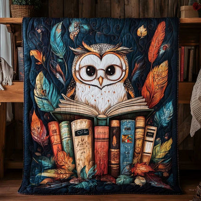 Study Owl WJ0410018CL Quilt