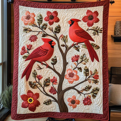 Gorgeous Cardinal WU0411039CL Quilt