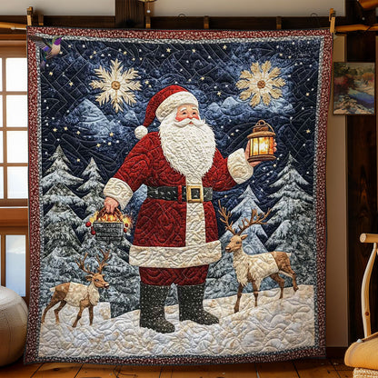 Santa And Friends WN0412086CL Quilt