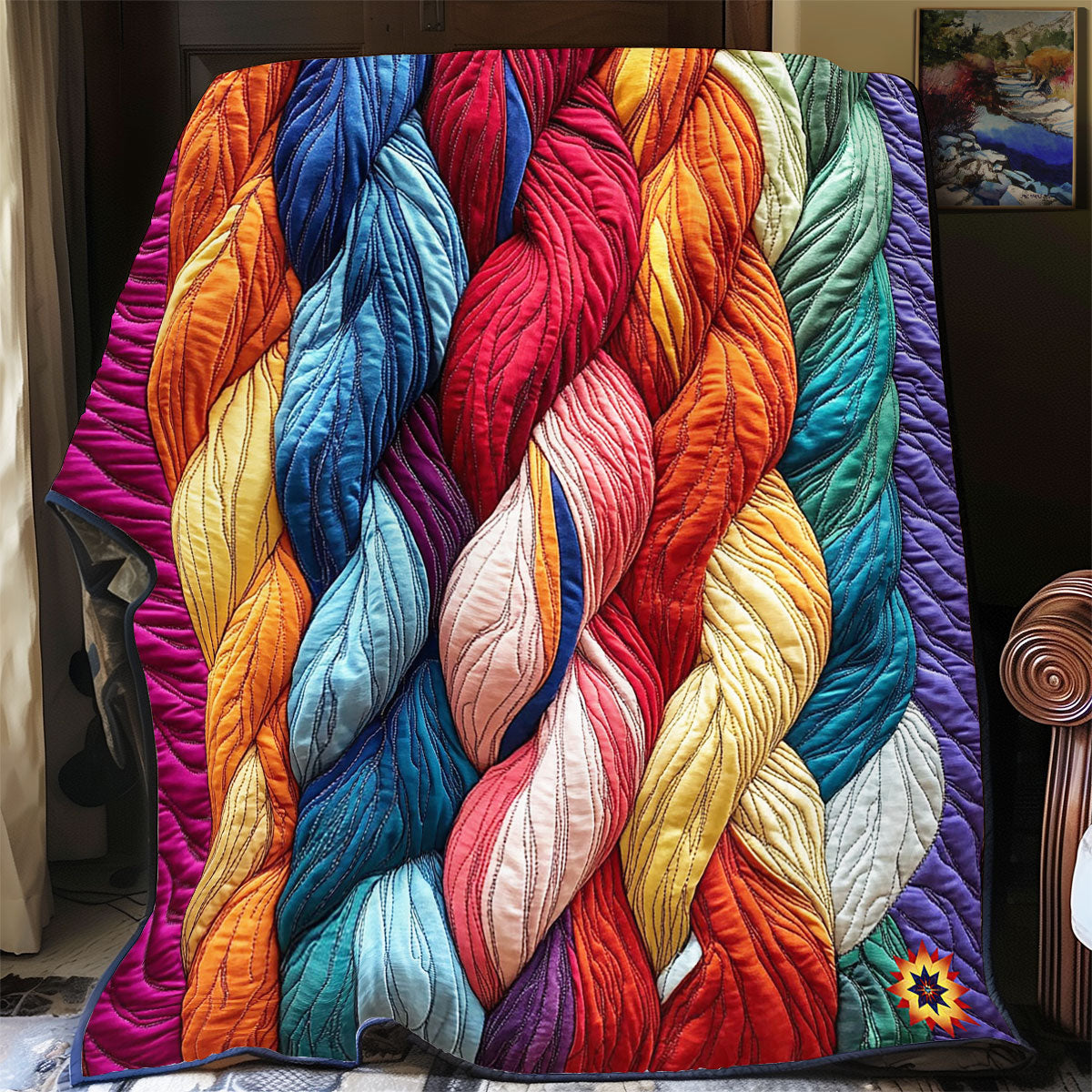 Colorful Wool WY0312031CL Quilt