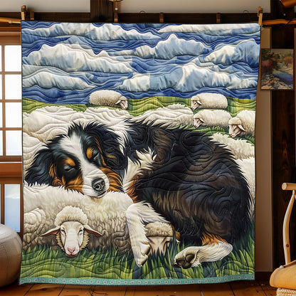 Border Collie Sheep WP0609009CL Quilt