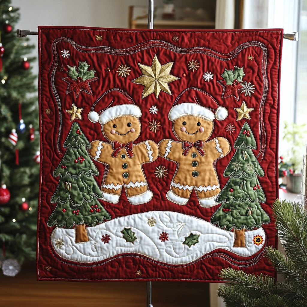 Christmas Gingerbread WJ1811020CL Quilt