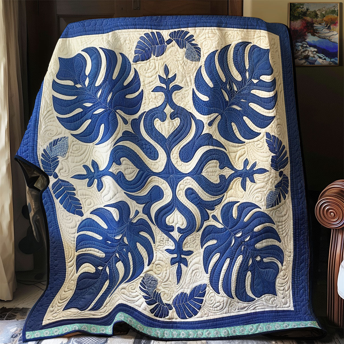 Hawaiian Evenly Leafed WN1209092CL Quilt