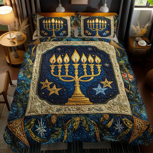 Hanukkah Lights Of Hope WN1010131CL Duvet Cover Set