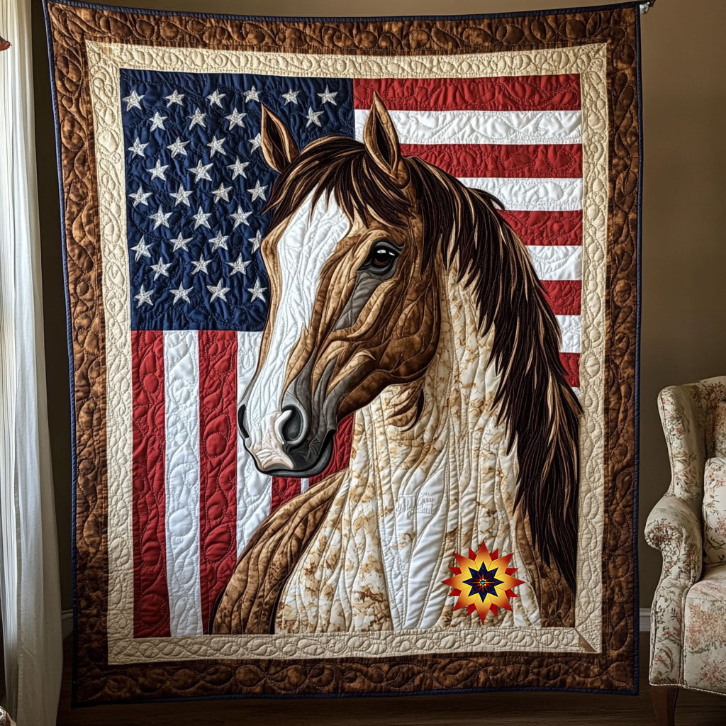 Horse America WX2410022CL Quilt