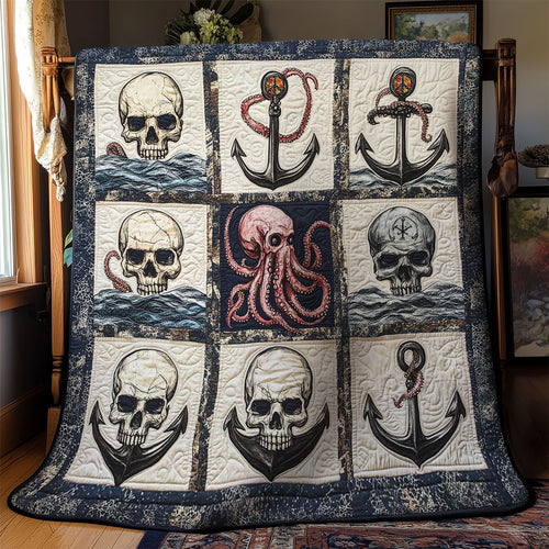 Ocean Skulls WN2311035CL Quilt