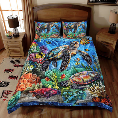 Sea Turtle WJ1109034CL Duvet Cover Set