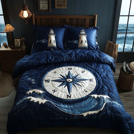 Compass Wave CP2804047CL Duvet Cover Set