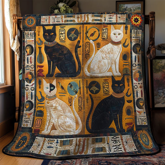 Egyptian Cat Royalty WN2510021CL Quilt