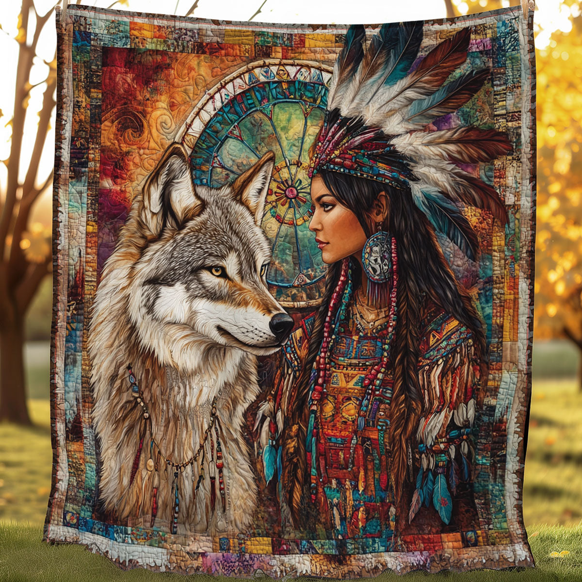 Native American XB0403017CL Quilt