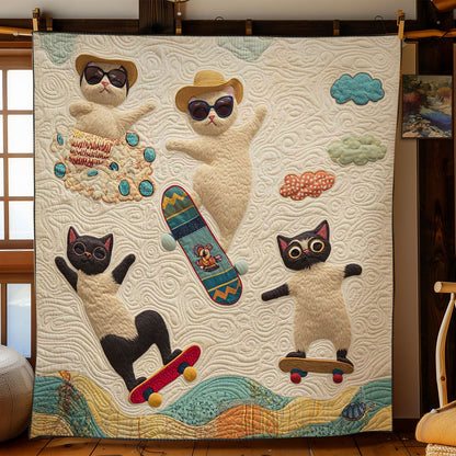 Siamese Skaters WN2311060CL Quilt