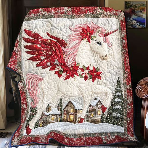 Whimsical Unicorn WX0701052CL Quilt