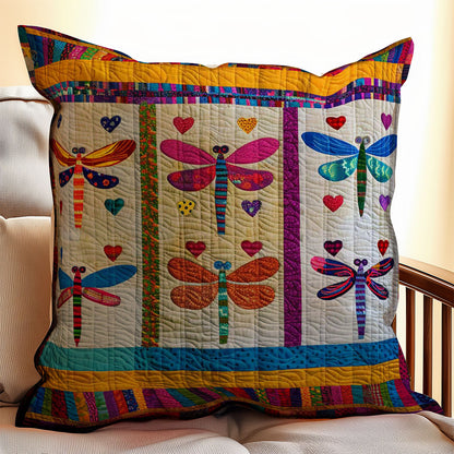 Patchwork Dragonfly WJ1109040CL Quilt Pillow Case