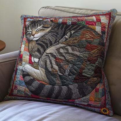 Sleeping Cat WY0212077CL Quilt Pillow Case