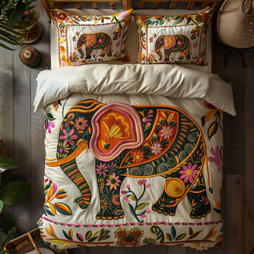 Floral Elephant CP1404060CL Duvet Cover Set
