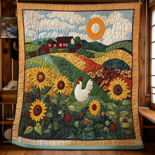 Chicken Farm WX0212009CL Quilt