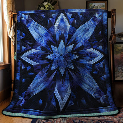 Midnight Blue Flora WN1309009CL Quilt