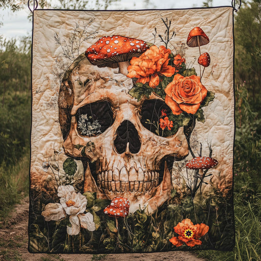 Skull WU1410007CL Quilt