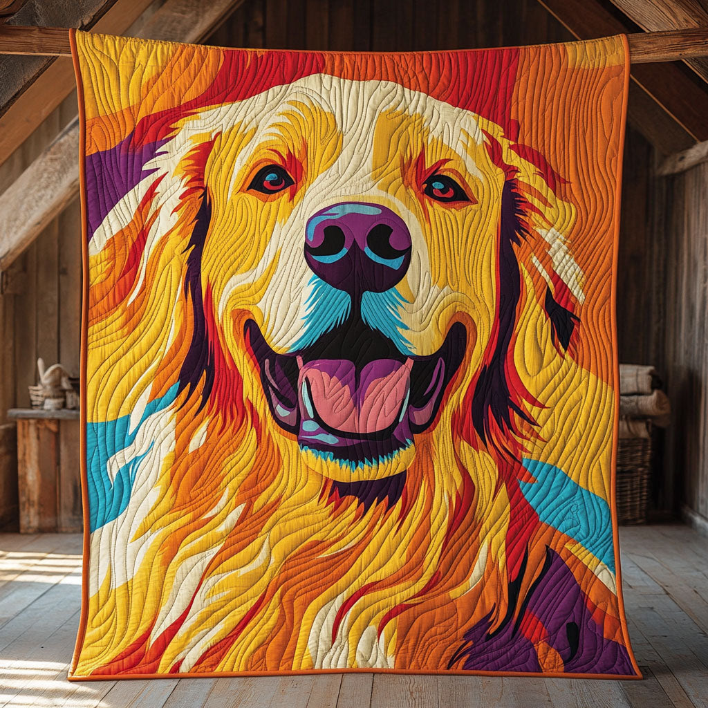 Golden Retriever CW1905236CL Quilt