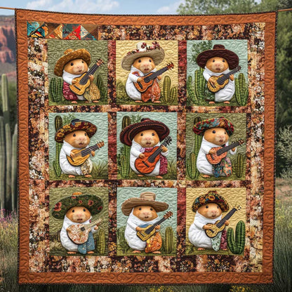 Guinea Pig Cactus Country WN3110108CL Quilt