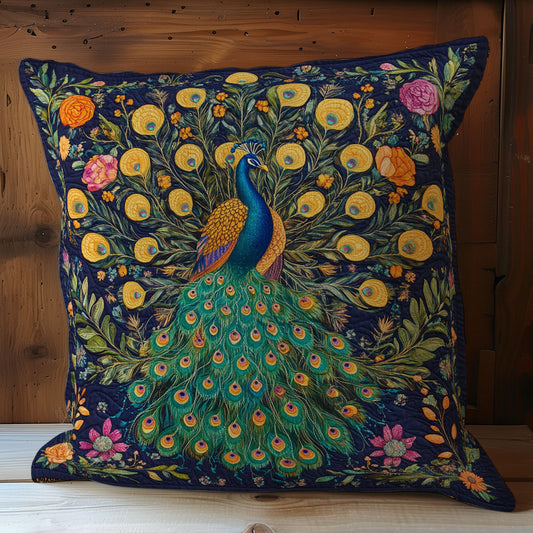 Mystic Peacock Portrait WY0602111CL Quilt Pillow Case