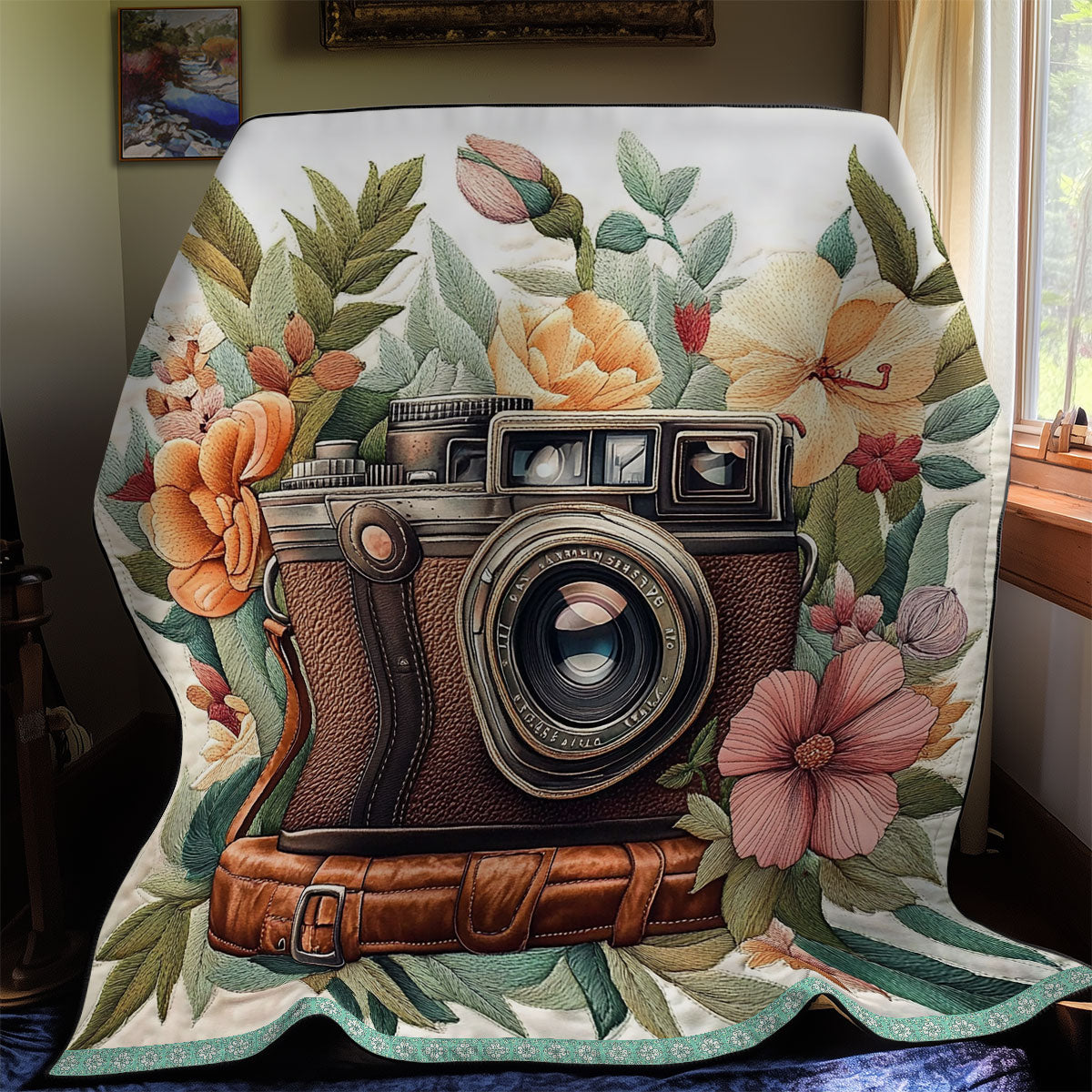 Camera Flower WX1911004CL Quilt