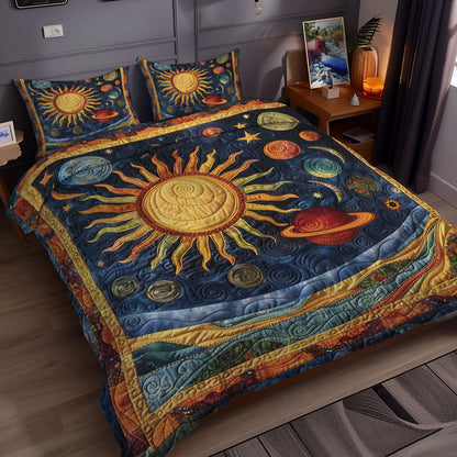 Galactic Sun And Moon Throw WN0710083CL Duvet Cover Set