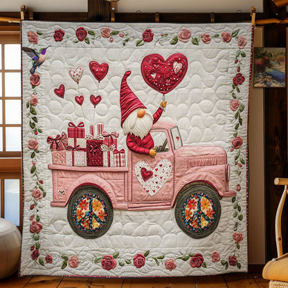 Gnome’s Pink Journey WN1204032CL Quilt